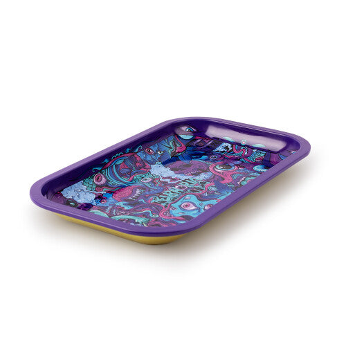 Euphoria Metal Rolling Tray Psychedelic - 270 x 160 mm 