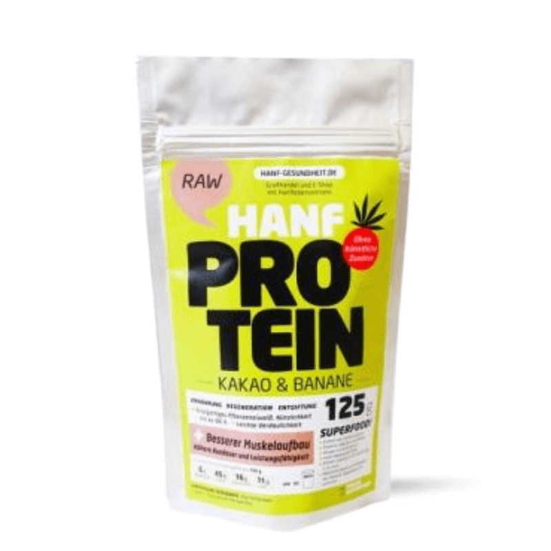 Hanfprotein mit Kakao und Banane