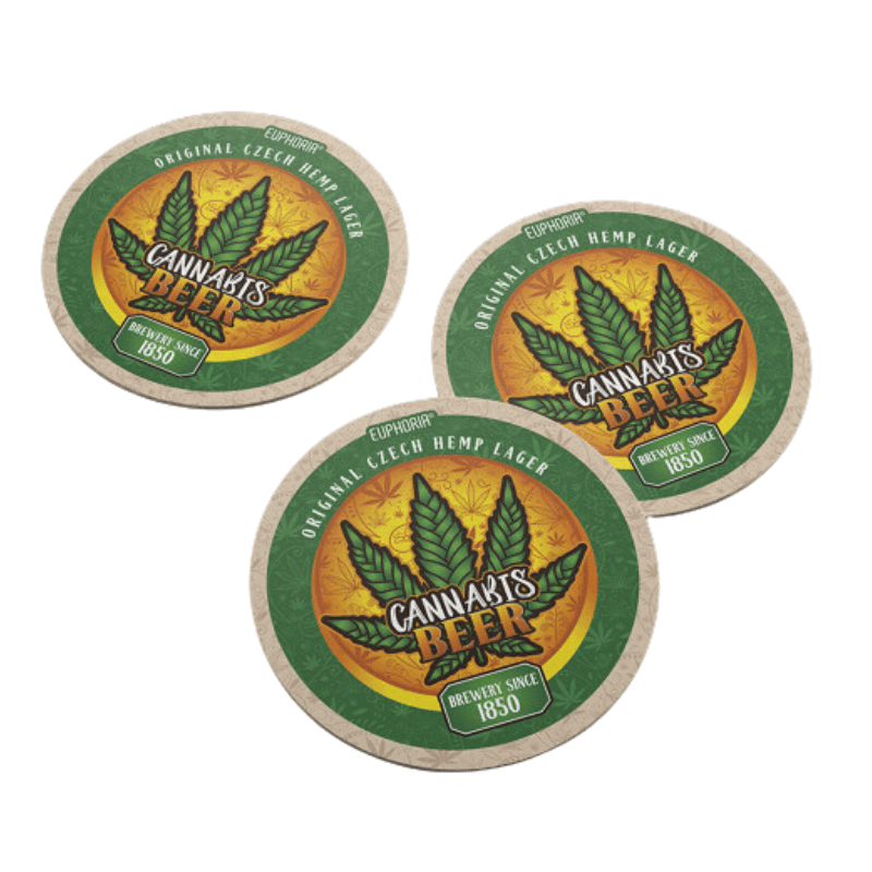 Cannabis-Bieruntersetzer
