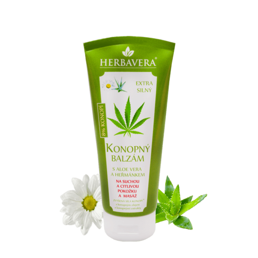 Hanfbalsam mit Aloe Vera, Glycerin und Kamille, 200 ml Herbavera