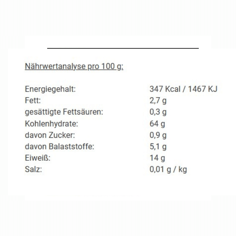 Hanfnudeln – Fusilli Protein