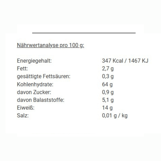 Hanfnudeln – Fusilli Protein