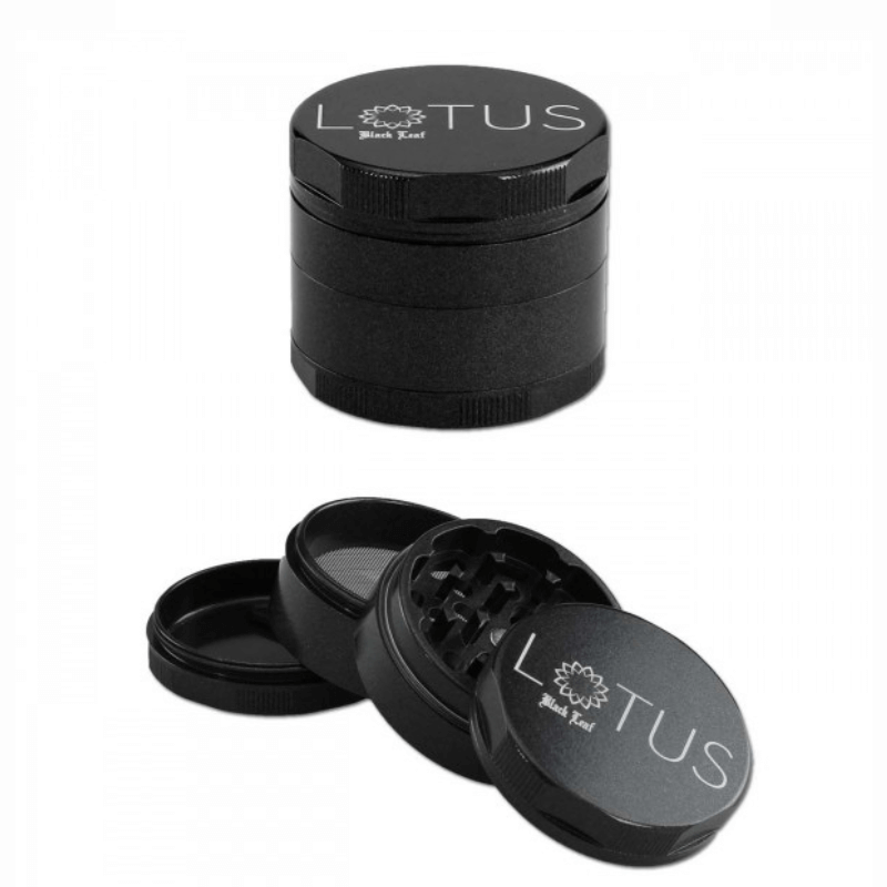 Black Leaf Lotus Grinder 4-tlg. für Kräuter