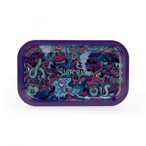 Euphoria Metal Rolling Tray Psychedelic - 270 x 160 mm 